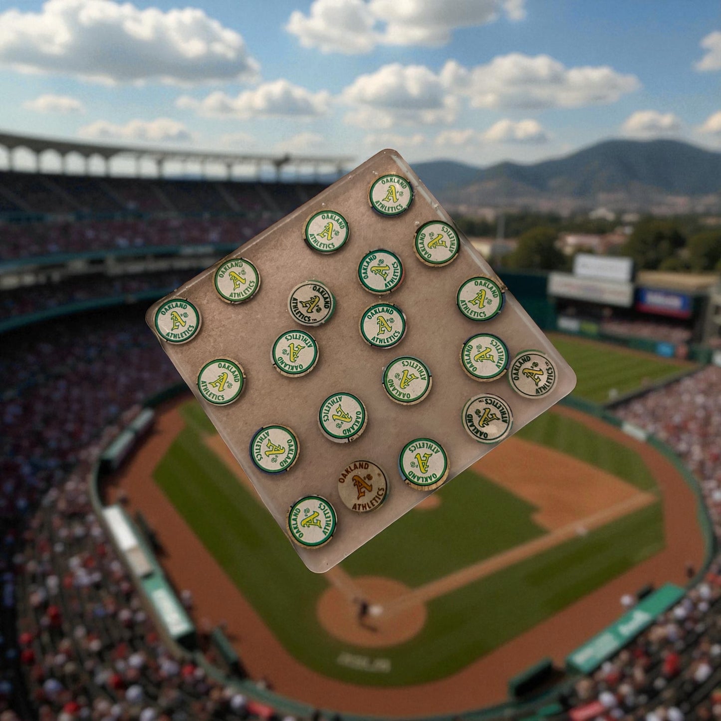 Oakland Athletics Coaster