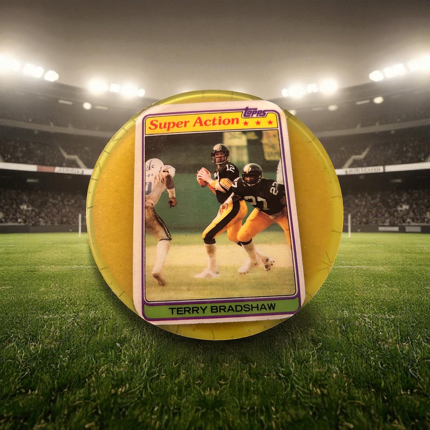 Terry Bradshaw football coaster