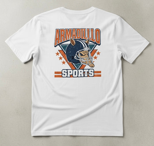 Vintage Armadillo Football