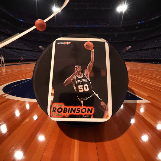David Robinson, basketball card coaster