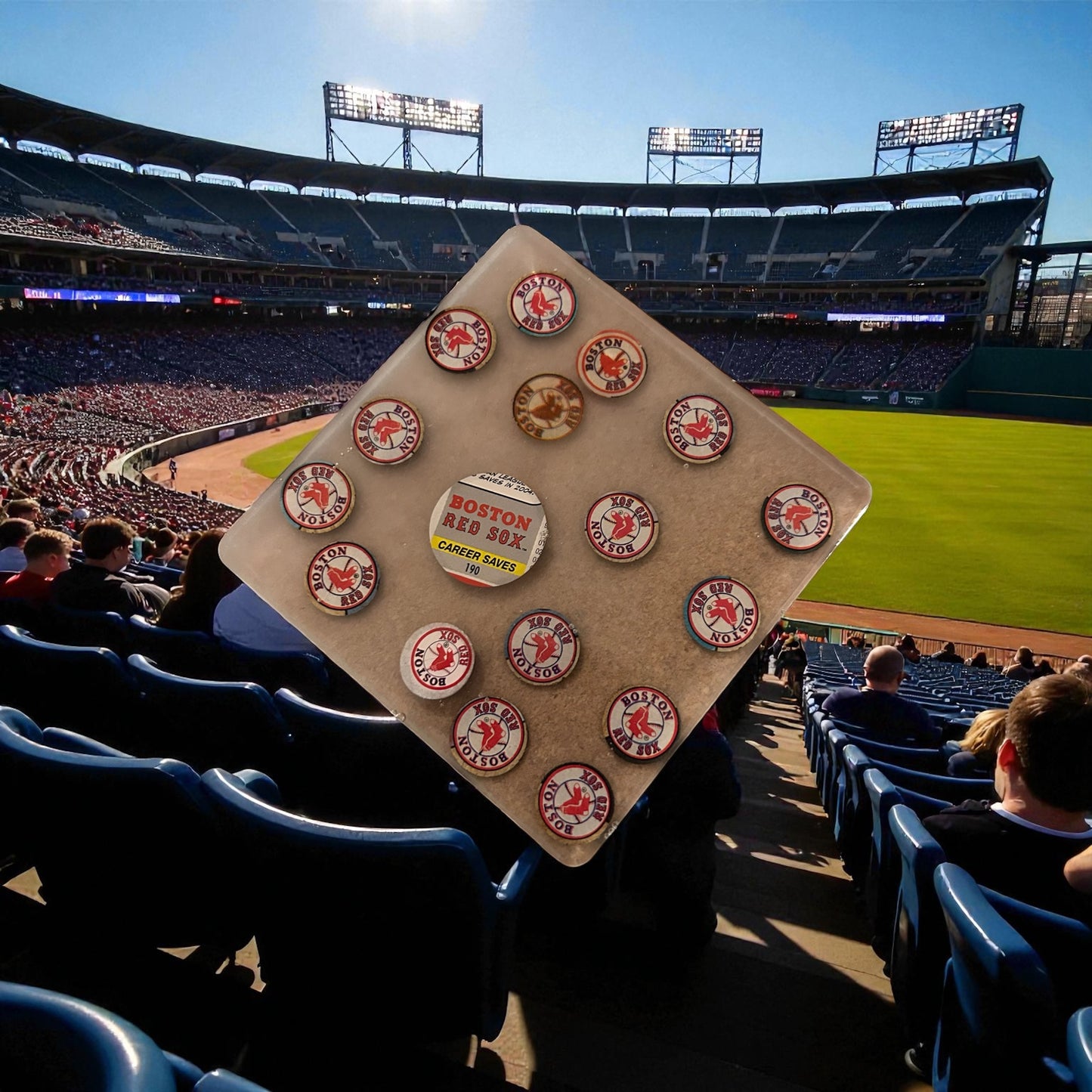 Red Sox Resin Coaster